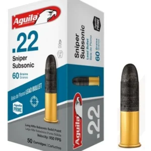 Aguila .22 LR Sniper Subsonic