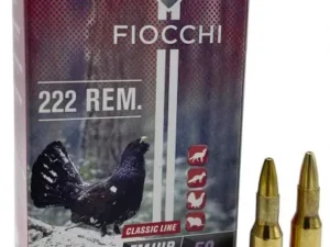 FIOCCHI cal.222 Rem FMJ HP 50gr