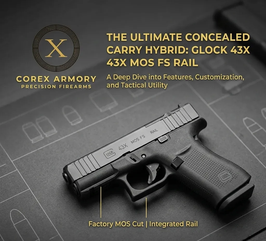 Glock 43X pros and cons
