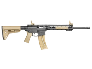 Smith & Wesson M&P 15-22 Sport MOE SL rifle in Flat Dark Earth (FDE) with Magpul furniture