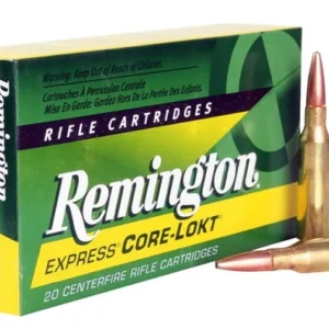 Buy Remington 7mm-08 Rem 140gr PSP Core-Lokt soft point hunting ammunition box.
