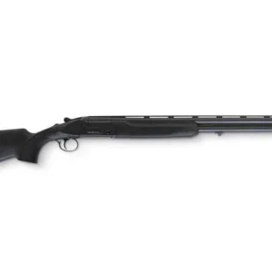Akkar Churchill Novicius 206 Synthetic 12/76 shotgun with 71cm barrel and fiber optic sight.