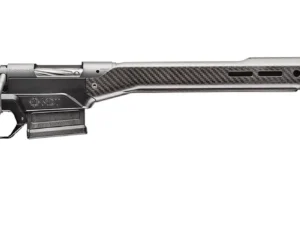 Bergara Premier Elevate MDT rifle with carbon fiber chassis and Cure carbon barrel.