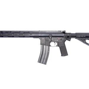 Schmeisser AR15 .22lr Sport rimfire rifle made in Germany with 16-inch barrel.